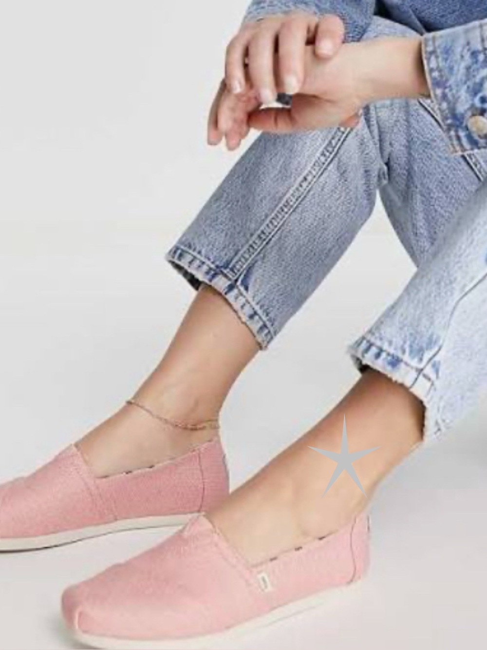 NEW W/BOX Toms woven espadrilles slip-ons soho 🐷 ☀️🌸